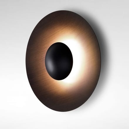 Marset Ginger C Wandlamp - wengé - Ø 60 cm