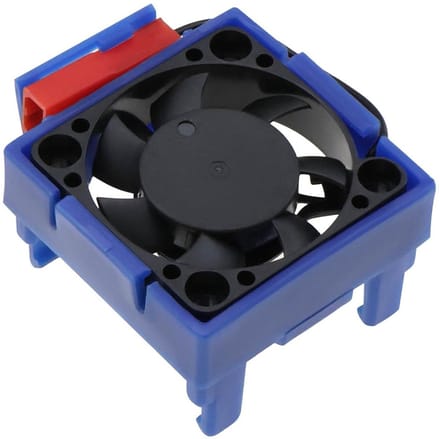 RC Ventilator - Koeler Motor - RC Auto Koelen - Geforceerde Lucht - 7.4 Volt - Blauw Zwart