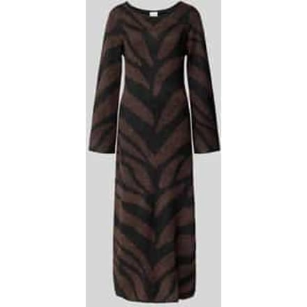 Midi-jurk in gebreide look, model 'Dasila'