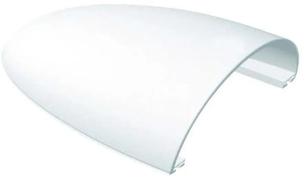 Nuova Rade Ventilatieklep Met Schelpvorm Wit