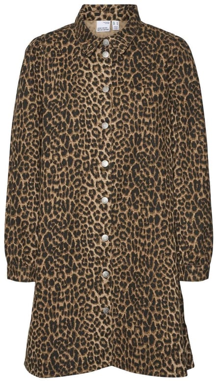 Vero Moda Curve Denim jurk VMCLUCIE Korte jurk