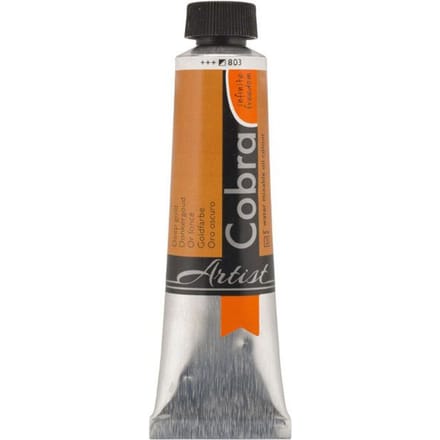 Olieverf - #803 Donkergoud - Cobra Artitst - 40ml
