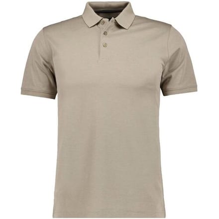 Ragman Uni Polo Light Cotton Mix Beige / male