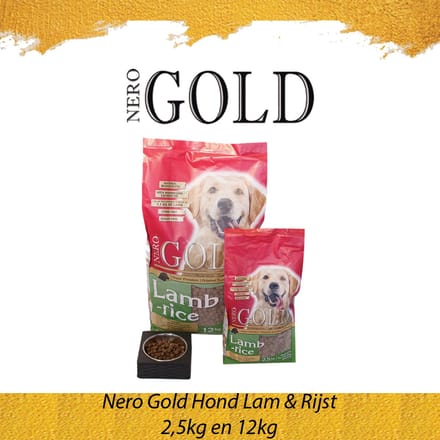 Nero Gold Droogvoer Lamb&Rice 12kg