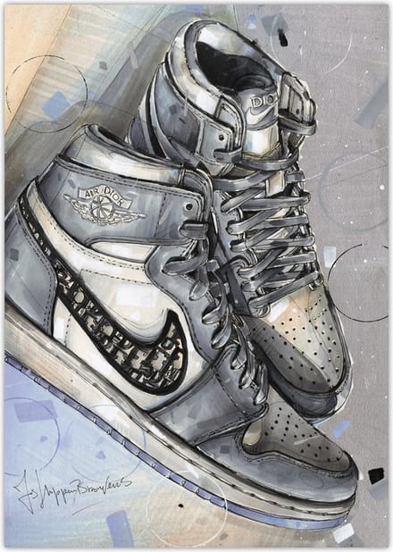 Sneaker poster 29,7x42 cm (A3)