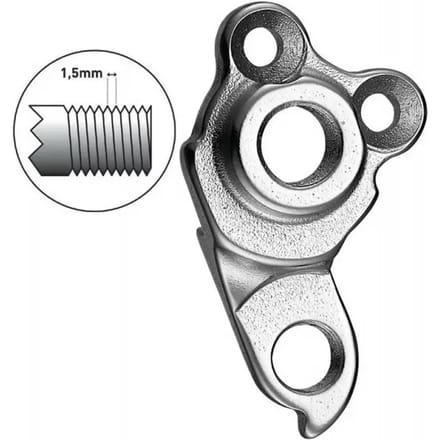 Rechter achterderailleurhanger Union gh-088