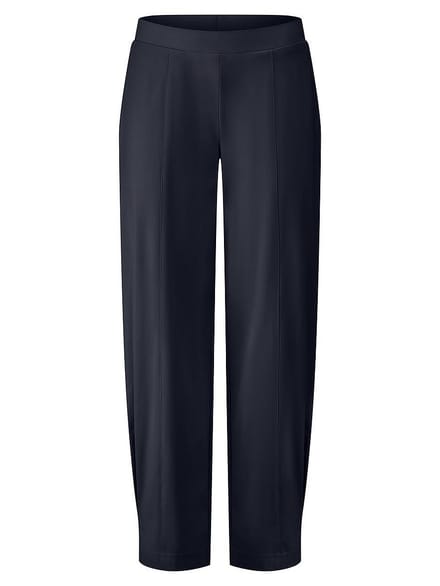 Wide Fit 7/8-broek Van Peter Hahn blauw