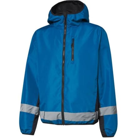 CRIVIT Heren fietsjas (blauw/zwart, L)