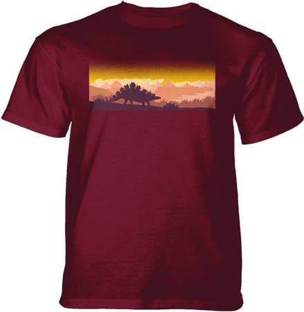 T-shirt Stegosaurus Silhouette KIDS M