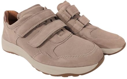 Waldlaufer Klittenbandschoen 662301 302 060 Beige Cognac Wijdte K