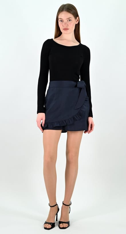 YesMooi - Broekrok - Dames Skort - Navy - L (40)