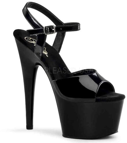 EU 36 = US 6 | ADORE-709 | 7 Heel, 2 3/4 PF Ankle Strap PF Sandal