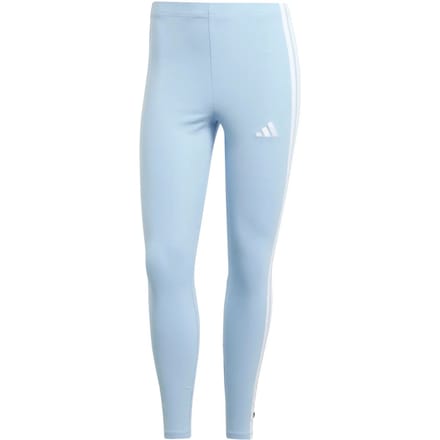 Adidas Essentials 3 Stripes Cotton Leggings Blauw S Vrouw