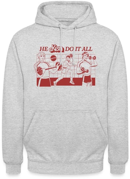Barbie Design Spreuk He Ken Do It All Hoodie Unisex