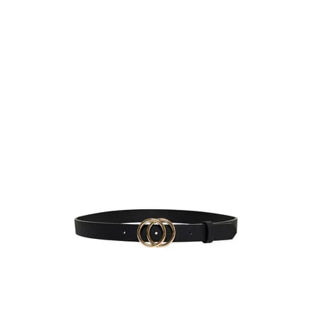 Only Kledingriem Onlrasmi Pu Jeans Belt 15185213 Black/shiny Gold
