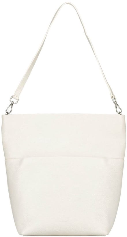 JOST Leren schoudertas business tas Vika Tote Bag Cream White crème