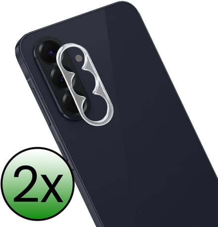 Camera Lens Protector - 2 Stuks Geschikt voor Samsung Galaxy A57 - Camera Screenprotector Beschermglas - Gehard Glas - Tempered Glass - Screen Protector