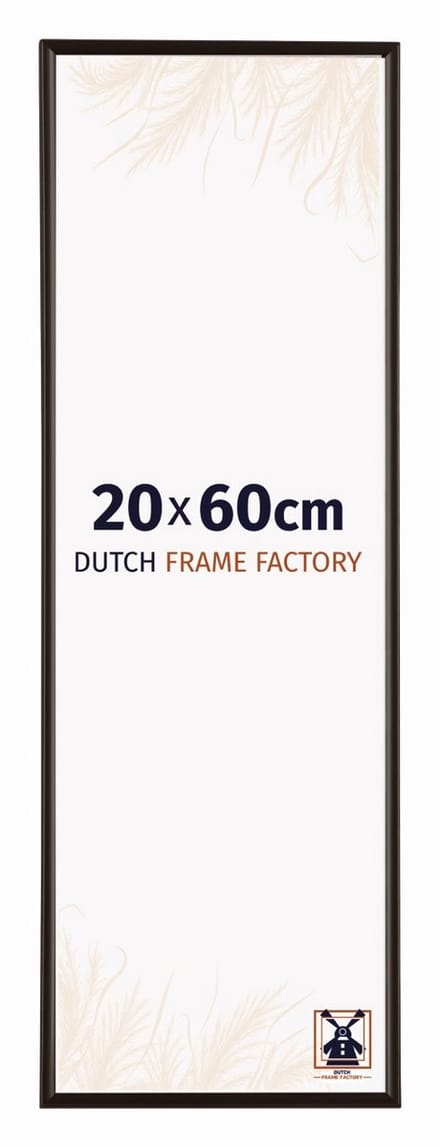 Fotolijst 20x60 cm - Kunststof - Antraciet - Easy