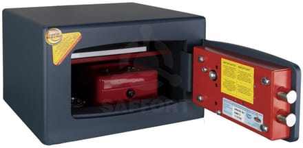 Technomax GOLD GMD/3 - inbraakwerende kluis - 1 stuk - blauw met mechanische code en stevige constructie