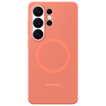 Samsung Samsung EF-ES948 - Hintere Abdeckung für Mobiltelefon Backcover Samsung Galaxy S26 Ultra Koraal Inductieve lading