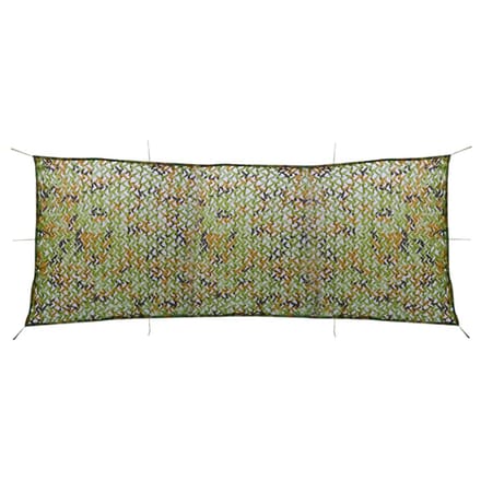 vidaXL - Camouflagenet - met - opbergtas - 1,5x5 - m - groen