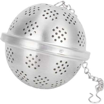 Theezeefje Infuser Kruidenfilter Bal Mesh Design 304 Roestvrij Staal KeukenaccessoiresXL S white