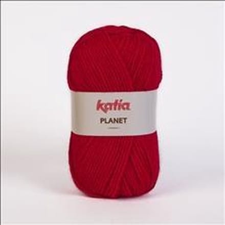 Katia Planet - 3970 rood - Acryl Garen