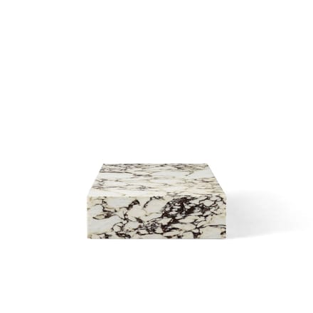 Audo - Plinth Tafel - roze marmer - low