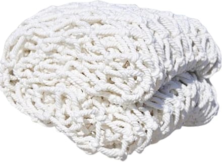 Veiligheidsnet Kinderen - Valbeveiliging Net - Balkon Trap - Duurzaam Materiaal - Maaswijdte 5cm - Wit