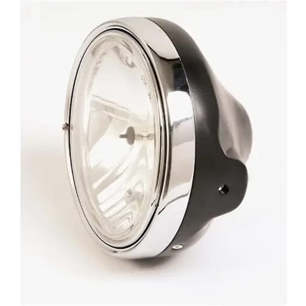 Koplamp motorfiets glad glas Brazoline LTD Style
