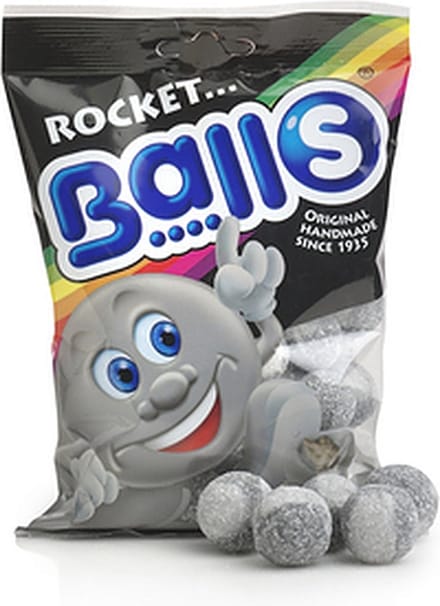 Rocket Balls | Salmiak | 10x 200 gram