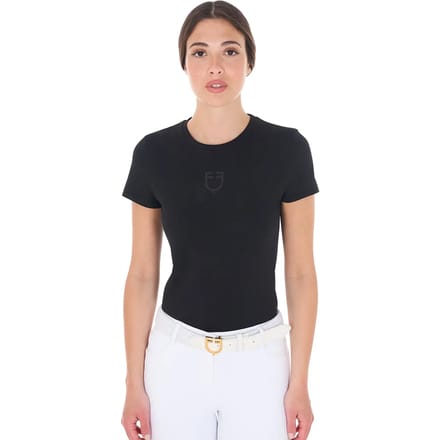 Katoenen dames-T-shirt Equestro Institutional