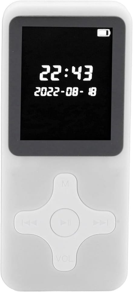 Draagbare MP3 Speler met Bluetooth 5.0, Ingebouwde Speaker en Radio