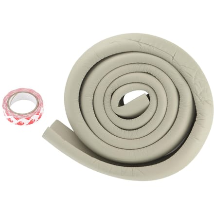 Protection de bordure pour bébé type L Coussin de protection élastique élevé pour bordure de meuble pour la sécurité de la maison(gris ) grise