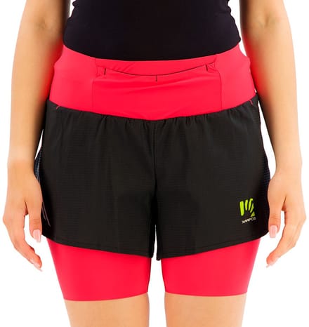 Karpos Cengia Korte Broek Zwart,Roze XS Vrouw
