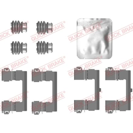 Toebehorenset, schijfremblok QUICK BRAKE 109-0112