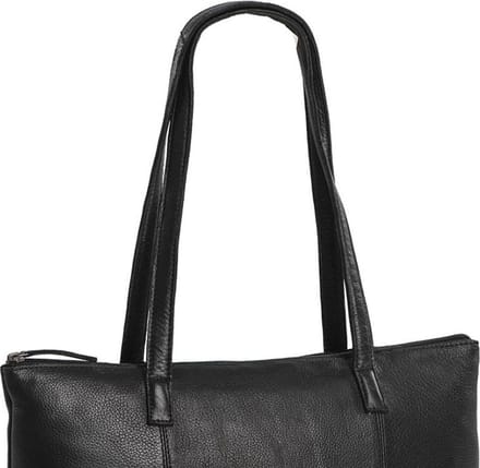 Daniel Ray Leather Shopper 14'' Akron Zwart