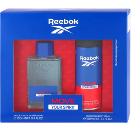Reebok Move Your Spirit Gift Set for Men – 2 stuks