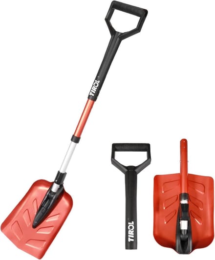 Inklapbare Sneeuwschop Auto 102 cm Verstelbaar Aluminium Handvat