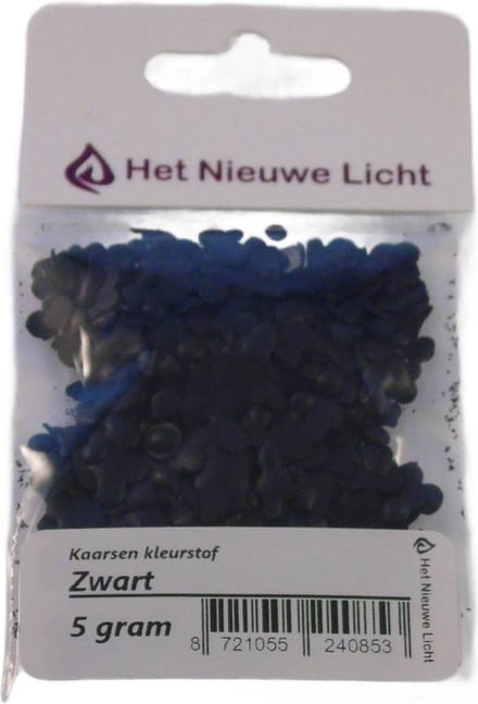 Het Nieuwe Licht ® - Kaarsen kleurstof - ZWART - 5 gram