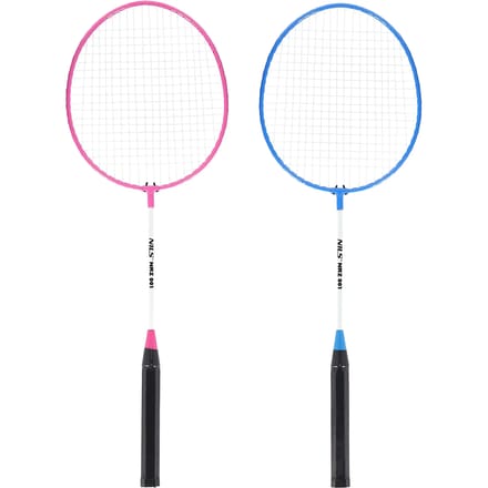Badmintonset 2 rackets + shuttles NILS NRZ00