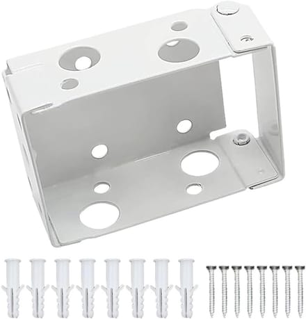 2pcs Box Mounting Bracket - 2 sets - Voor High Profile Blinds - Witte Kleur - Blinds Top Rail Hold Bracket