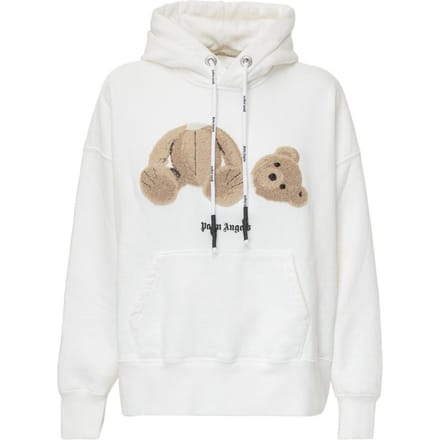 Palm Angels Kill The Bear witte hoodie