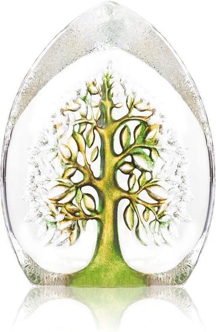 Mats Jonasson Levensboom / Family Tree - Helder, Groen - Voor Binnen - Staand