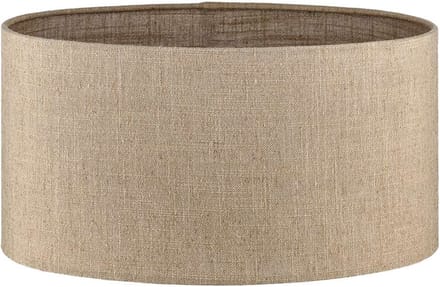 Lampenkap ovaal - 45x30x25cm - Oslo linnen coffee