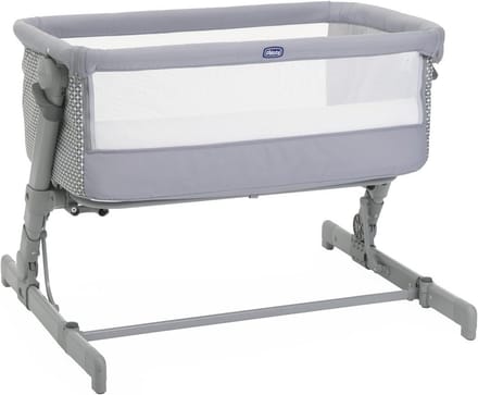 Next2Me Go kinderbedje side-bed, meerdere bedhoogtes, ademend, inklapbaar, reistas
