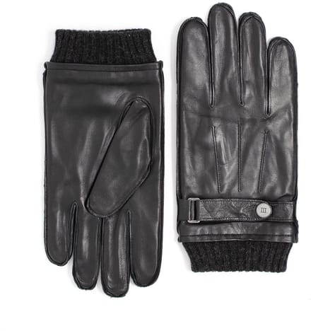 STIPE | Handschoenen van schapenleer | zwart