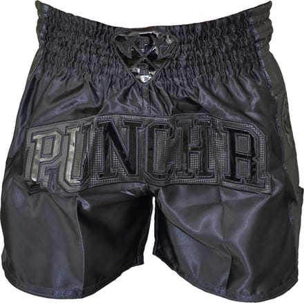 PunchR Muay Thai Kickboks Broek Zwart - XXS