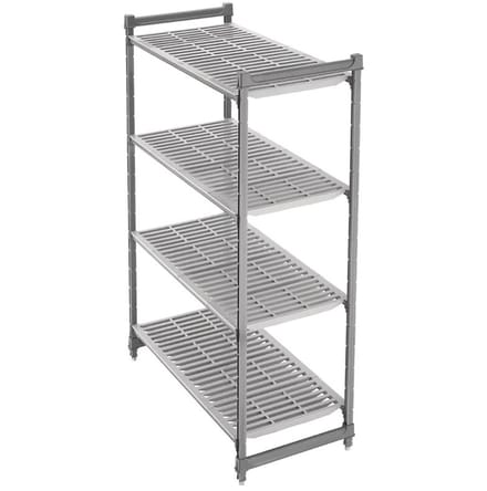 Cambro Stelling 183cm Hoog 4 Schappen - 46cm Diep GH617 - Horeca & Professioneel