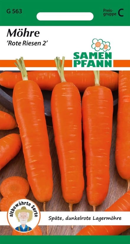 Wortel, Red Giant 2 - Groentezaden Wortelzaden